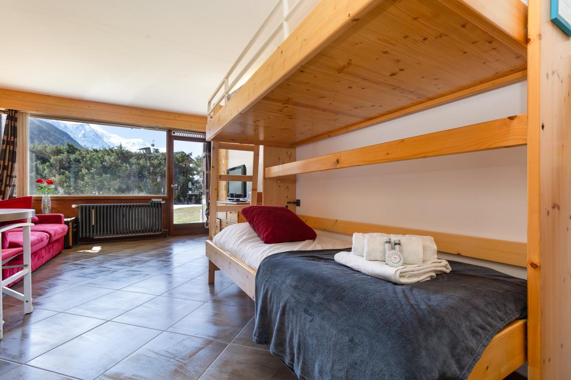Residence Grands Montets 133 Ski In-Ski Out - Happy Rentals Chamonix Zimmer foto